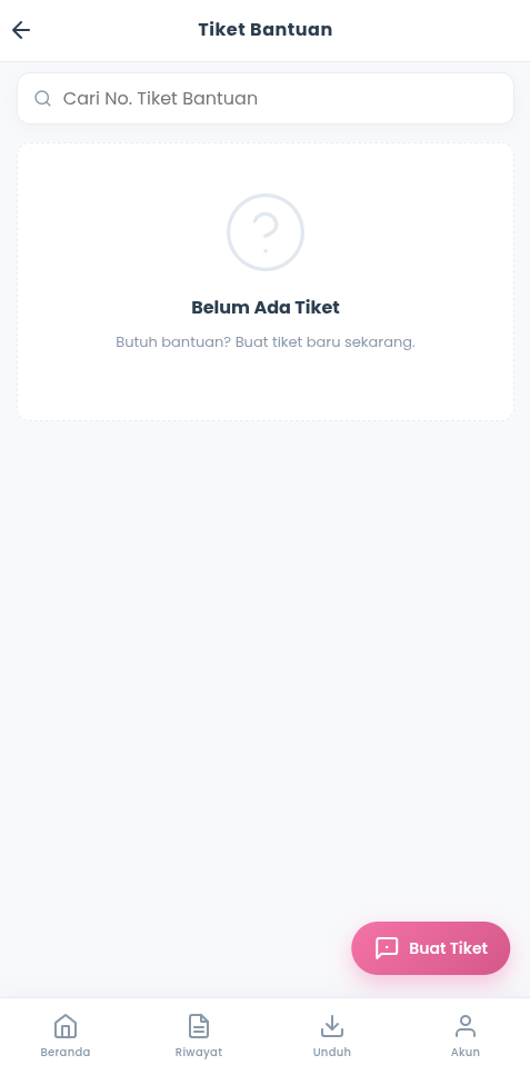 Tiket Bantuan